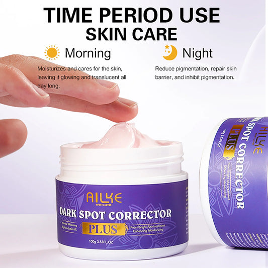 AILKE Glutathione PLUS Bleaching Skin Care Set, Moisturizing, Even Skin Tone, Improve Dark and Black Skin, Reduce Spots