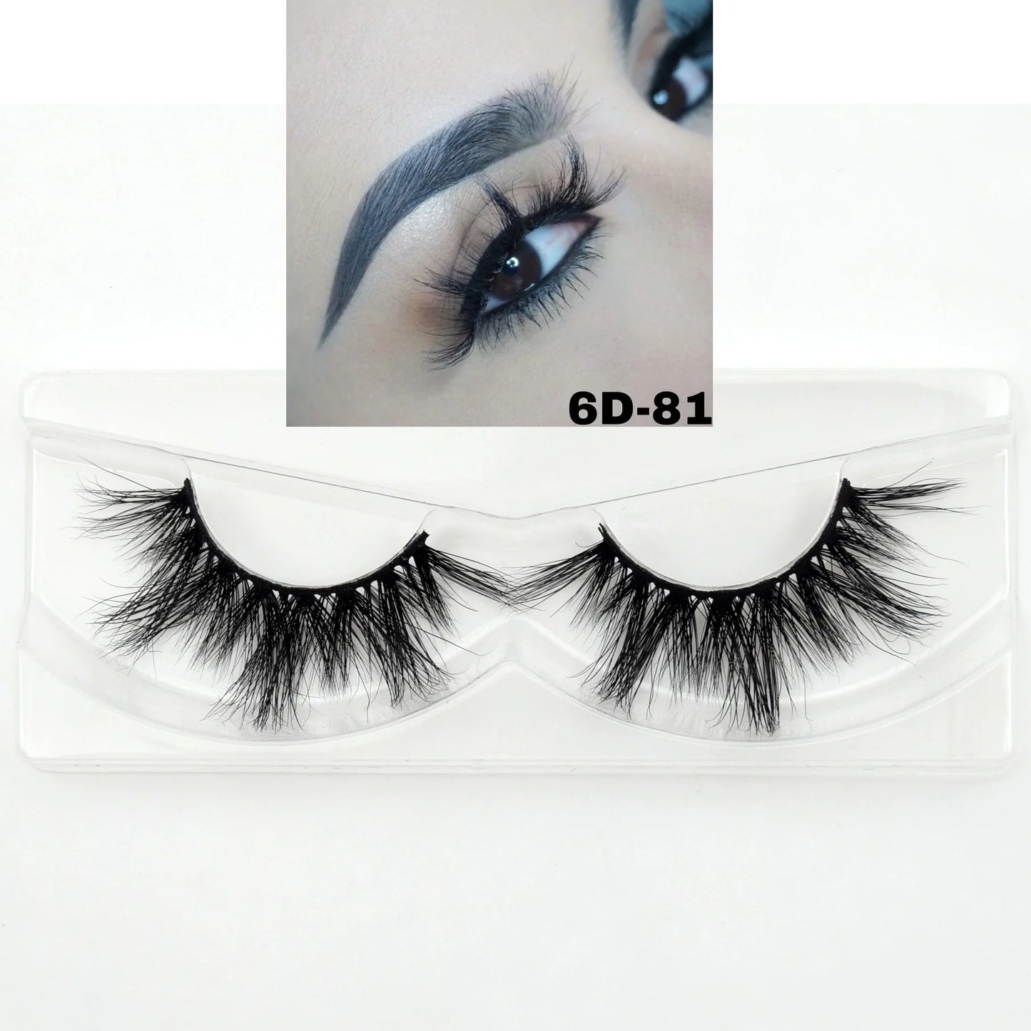 Visofree 30/40/100 Pairs 3D Mink Lashes With Tray No Box Handmade Full Strip Lashes Mink False Eyelashes Makeup eyelashes cilios