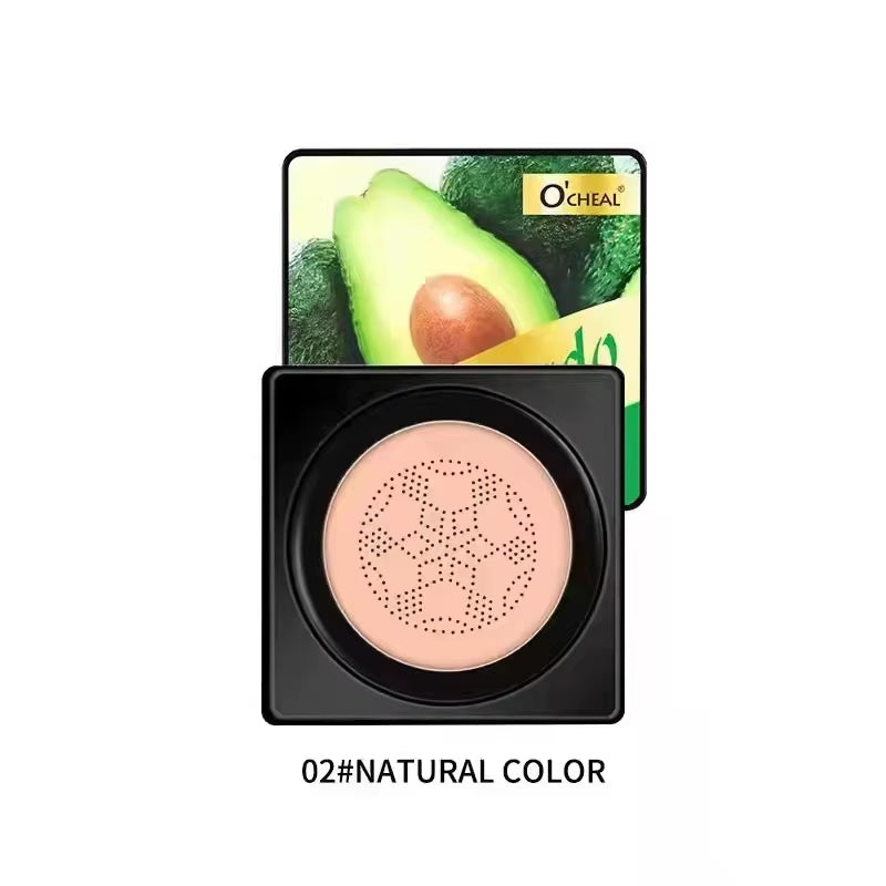 OCHEAL Mushroom Head BB Cream Foundation Cream for Face Makeup Concealer Cushion for Face Base Cream Makeup Cushion Compact