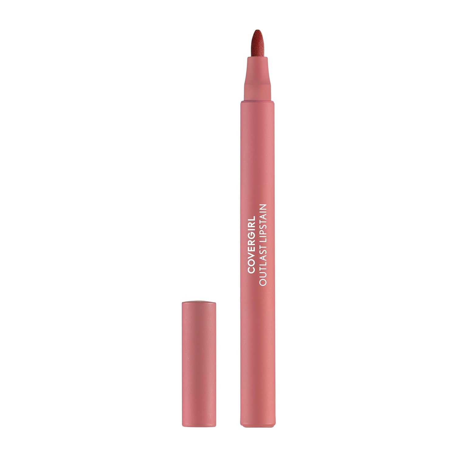 Outlast, 05 All-Star, Lipstain, Smooth Application, Precise Pen-Like Tip, Transfer-Proof, Satin Stained Finish, Vegan Formula, 0.06Oz