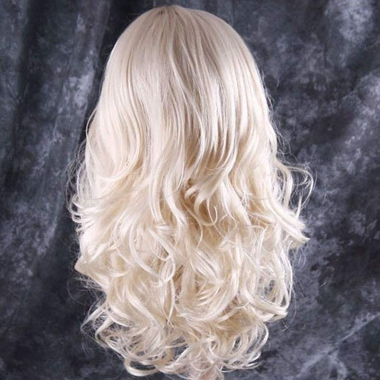 Pelucas De Mujer Naturales Cabello Peluca Pelo Frontal Sinteticas Colores Rubia