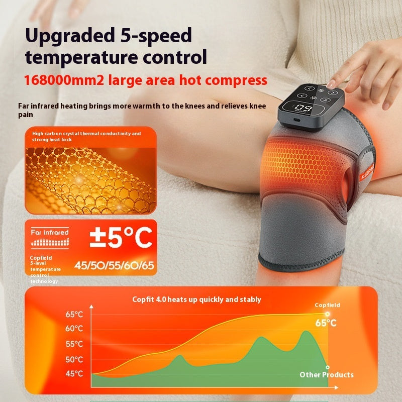 Self-heating Kneelet Intelligent Thermal Joint Knee Massager