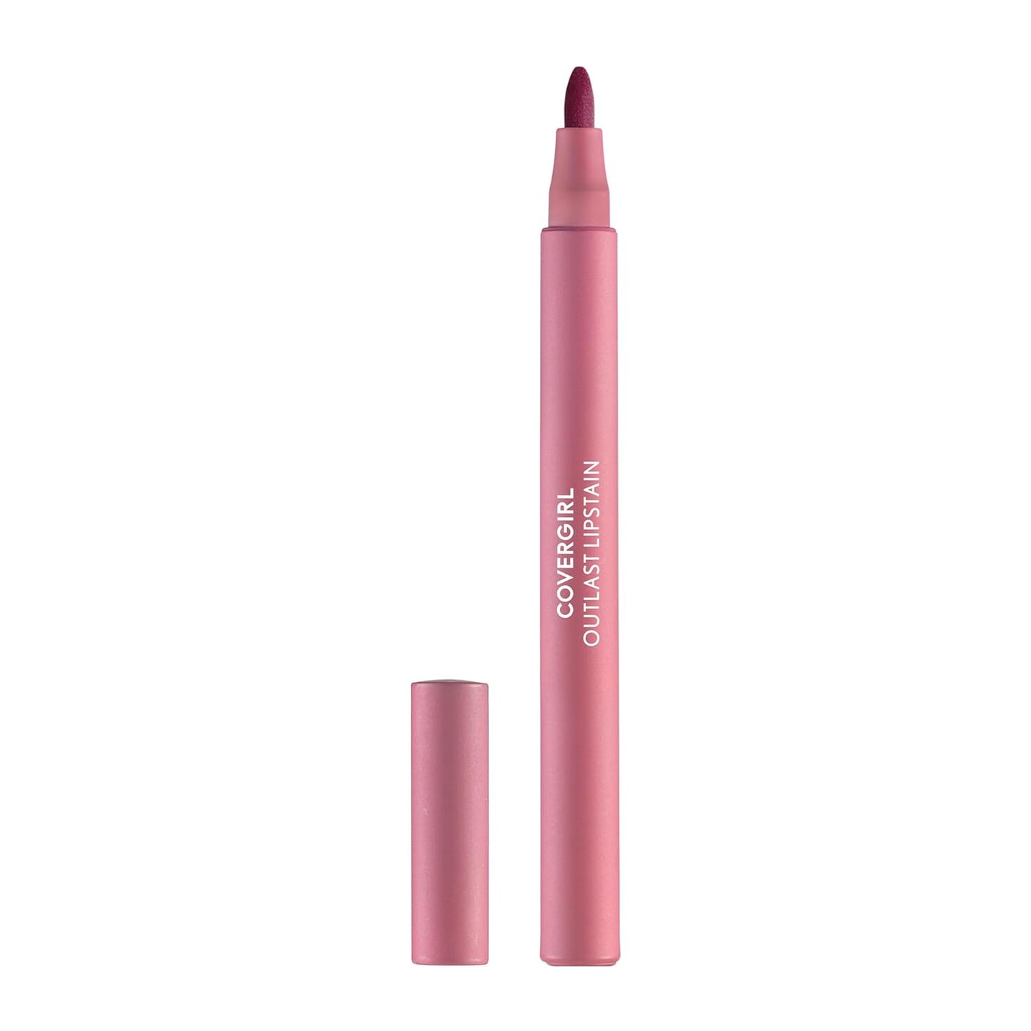 Outlast, 05 All-Star, Lipstain, Smooth Application, Precise Pen-Like Tip, Transfer-Proof, Satin Stained Finish, Vegan Formula, 0.06Oz