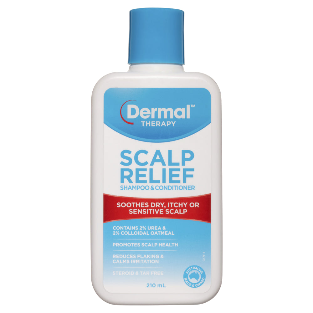 Dermal Therapy Scalp Relief Shampoo & Conditioner 210Ml Sensitive Scalp
