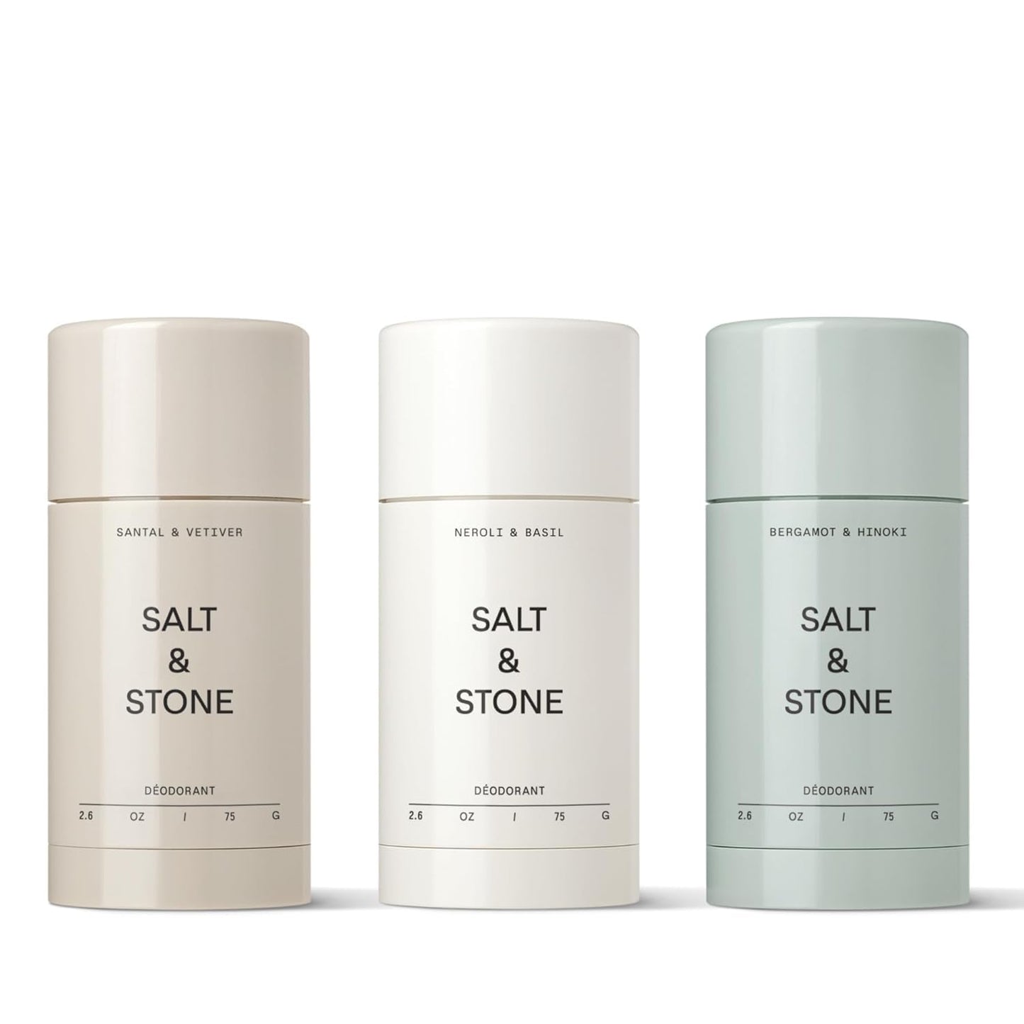 Aluminum Free Deodorant | Extra Strength 48 Hour Protection for Women & Men | Made with Seaweed Extracts, Shea Butter & Prebiotics (Santal & Vetiver)