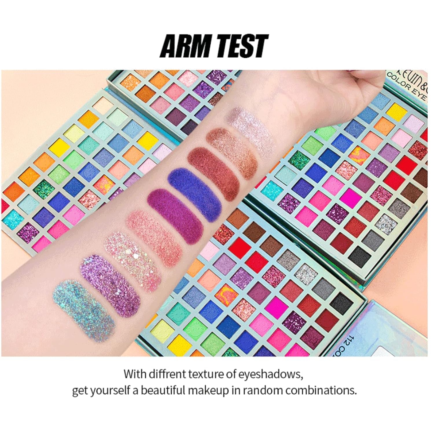 Double Assemble Matte Pearl Combo Eyeshadow Palette (Big Braids)