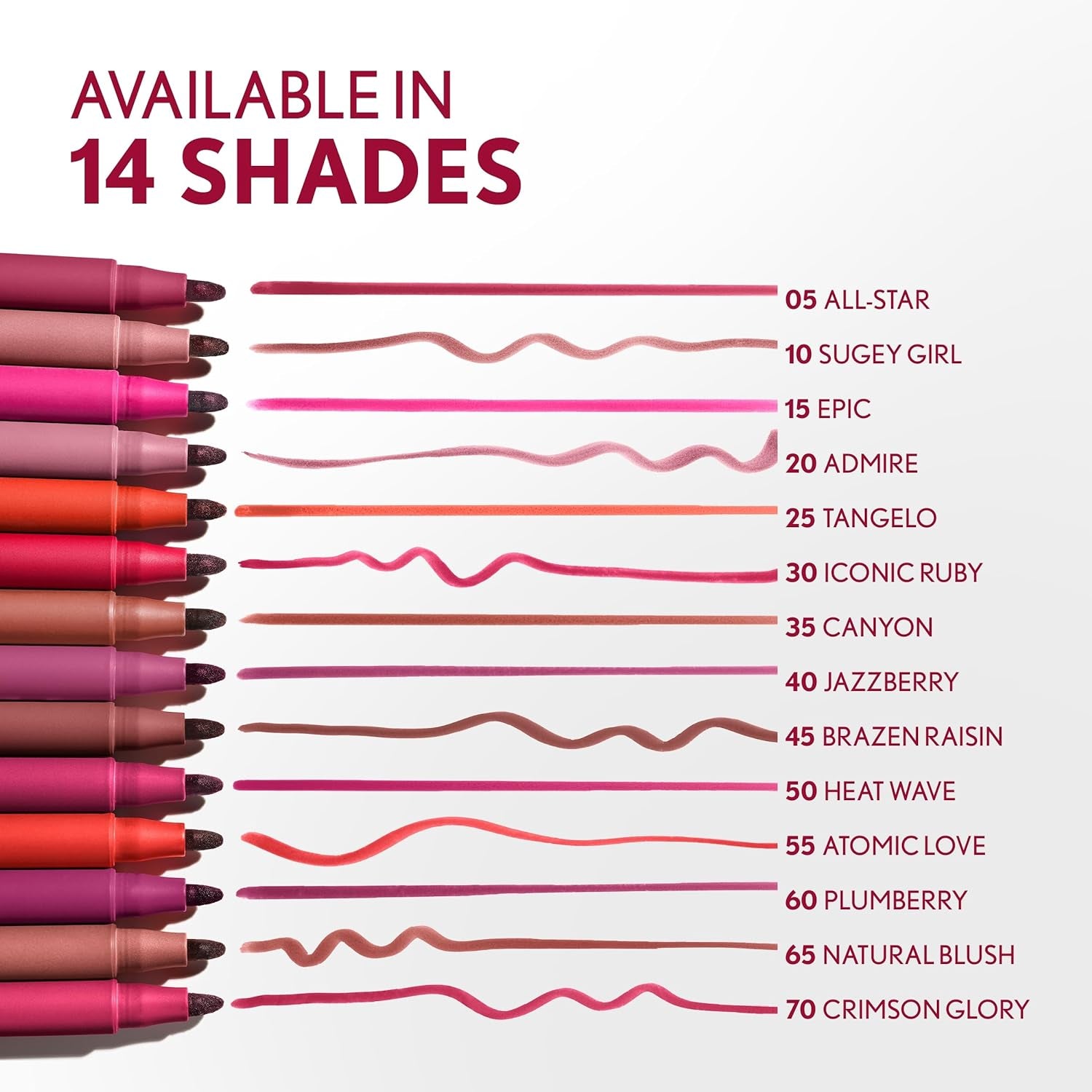 Outlast, 05 All-Star, Lipstain, Smooth Application, Precise Pen-Like Tip, Transfer-Proof, Satin Stained Finish, Vegan Formula, 0.06Oz